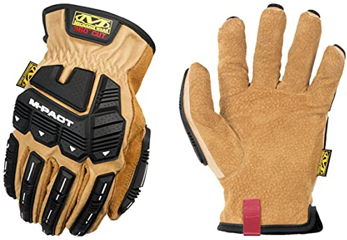 Mechanix Wear DuraHide M-Pact® Driver F9-360 Handschuhe (Large, DuraHide®-Leder)