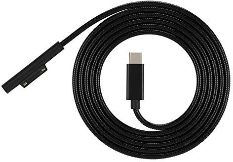 ASHATA 15V 3A Cable de Cargador de Tableta Cable de Carga de Repuesto Cable de Cargador para PRO3/4/5/6/BOOK/BOOK2/GO