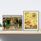 Nacnic Poster Jahrgang. Poster, die Welt der Werbung. Zwei Blätter Vintage-Londoner U-Bahn. A4-Format