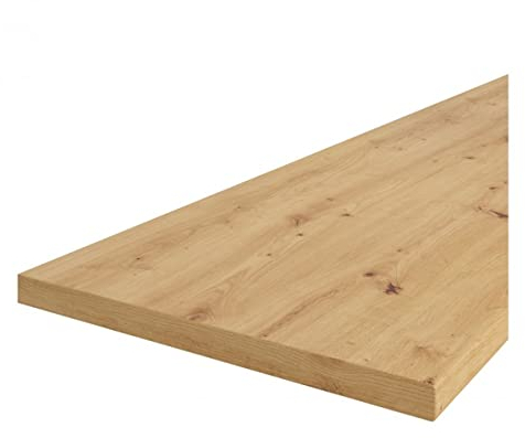 Küchen Arbeitsplatte 100cm 38 mm Küchenzeile Küchenblock Eiche Artisan EKO Stilo