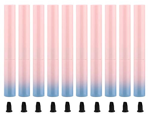 10 Stück Mascara Tube, Mascara Leerrohr, Leere Wimperntuschenflasche Wimperntusche Tube Röhrchen Feinbürstenkopf DIY Wimperntuschenbehälter Nachfüllbare Flasche