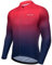 ROTTO Herren Radtrikot Fahrradtrikot Langarm Rennrad Trikot Farbverlauf Reihe