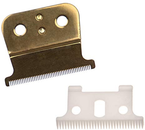 vhbw 2-tlg. Schneidsatz kompatibel mit Andis T-Outliner T-Blade-Trimmer 04710