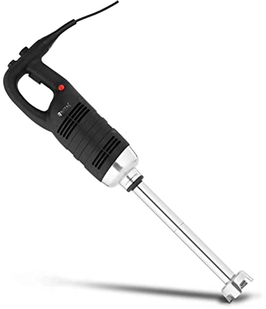 Royal Catering RCSM-650-400 Mixeur Plongeant 650 W 400 mm Pied Mélangeur Électrique À Main (Puissance : 650 W, Longueur du pied : 400 mm, Vitesse de rotation : 8 000 - 18 000 tr/min)