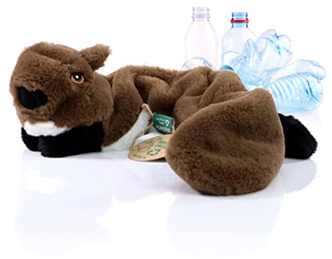 Minifeet Hundespielzeug RecycelBiber - Nachhaltiges Geschenk für Hunde jeden Alters zum Toben, Apportieren und Kuscheln