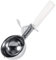 Agatige Ice Cream Scoop with Easy Trigger(8cm), Stainless Steel Cookie Scoop Portion Scoop Heavy Duty Icecream Scooper for Dough, Cupcake Batter Frozen Yogurt
