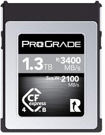ProGrade Digital Memory Card - CFexpress Type B for Cameras | Optimized for Express Transfer of Files & Large Storage | 1.3TB Cobalt Series