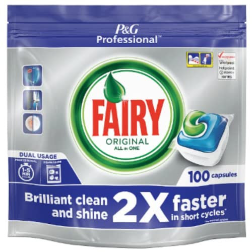Fairy PGP Platinum Dishwasher Tablets Lemon 75 Capsules x 1