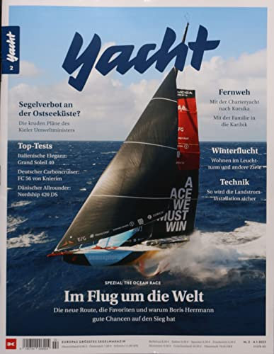 Yacht 2/2023 Im Flug um die Welt