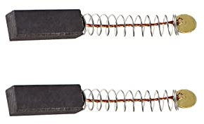 Rebower Carbono Escobillas, [para Eléctrico Motor]- 19mmx7mmx6mm/Negro Dorado Tono/2uds