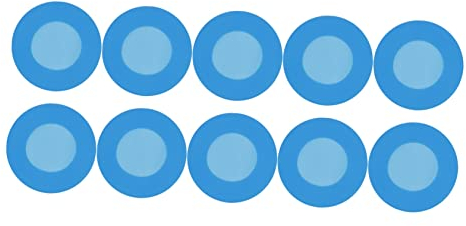 ULTECHNOVO 10 Piezas Caso De Estetoscopio Protector De Cabeza De Estetoscopio Kit De Piezas De Repuesto Cubierta De La Tapa Del Estetoscopio Desechable Caja De Cabeza Enfermero Gel De Sílice