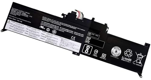 Ukkipower 15.2V 51Wh 01AV434 Ersatz Akku Kompatibel mit Yoga 260 Series/ThinkPad Yoga 370 X380 Series SB10K97591 01AV432 SB10K97589 01AV433 SB10K97590 00HW026 00HW027 4ICP5/53/88