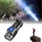 Battnot Mini-Taschenlampe mit dreiäugigem Monster, Mini LED Taschenlampe LED Aufladbar Taschenlampen, Handheld klein Taschenlampe, Wasserdicht Taktische Handlampe für Camping Notfall (B#schwarz)
