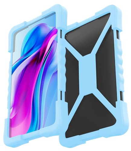 Housse Tablette Silicone Universel valable pour Toutes Les tablettes PC du Marche de 8 a 11 Pochette Tablette Housse Tablette 10 Pouces Coque Tablette 10 Pouces (Bleu)