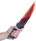 Rubies Couteau Psycho imitation sang, accessoire pour déguisement, taille unique, unisexe, zombies pour Halloween, carnaval et fêtes
