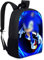 SolWonder Sonico Rucksack Kindergarten Jungen, Kindergarten Rucksack, Hedgehog Backpack, Kindergartenrucksack für Jungs von 4-12 Jahren, Verstellbare Träger, Geschenk für Jungs(44x29x12.5cm) (B)