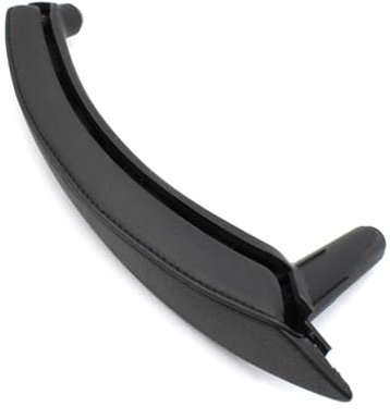 Viviance Poignée de porte intérieure avec garniture de couvercle compatible avec BMW X5 X6 E70 E71 E72 2007-2014 - Noir Droit