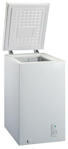 Congelador Horizontal Infiniton CH-A78B, 75L, Sistema Dual, Eficiencia Energética Clase E, Temperatura Control Mecánico, Blanco, Defrost, Bajo Nivel de Ruido (40 dB)