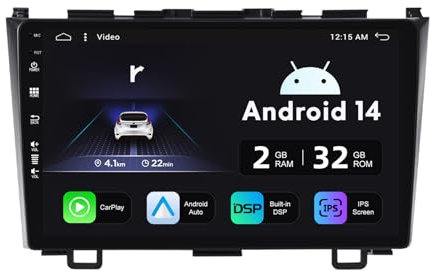 MISONDA 9inch IPS Car Stereo Radio Player Android For Honda CRV CR-V III 2007-2011 GPS Sat Navigation Head Unit