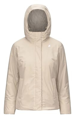 K-Way Giacca Invernale da Donna Marchio, Modello Lil Soft Touch Marmotta K71324W, Realizzato in Sintetico. Rosa
