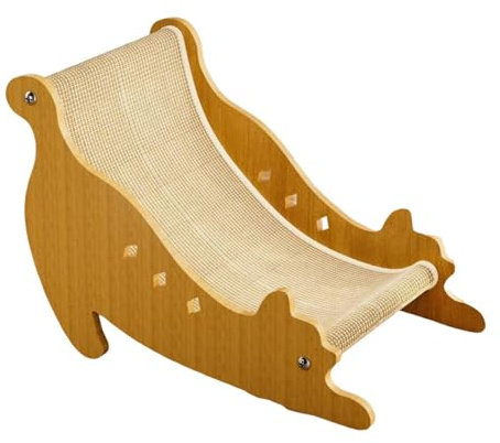 MagiDeal Planche à gratter en sisal pour Chat, Fauteuil inclinable, lit pour Chaton, canapé, Confortable, léger, pour broyer Les Griffes, Protection, Size L