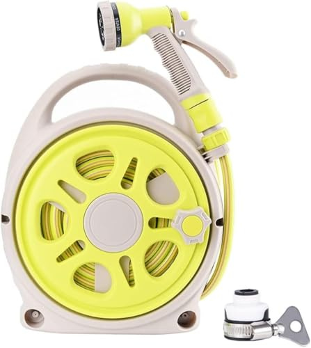 Carrello avvolgitubo da giardino per esterni, portatile, leggero per una facile conservazione e mobilità