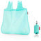 Reisenthel mini maxi shopper pocket Einkaufstasche, Polyester, glacier blue, 60 x 7 x 43.5 cm