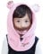 Cheerlife Kinder Mütze Schal Maske 3 in 1 Schlupfmütze Schalmütze Winter Ohrenschutz Tiger Tiermütze Jungen Mädchen (L（58-60cm）, Pink)