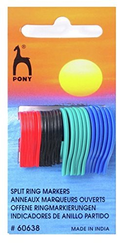 Pony P60638 | Split Ring Stitch Marker | by Pony