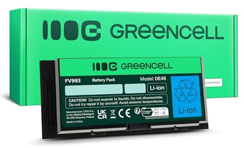 Green Cell Laptop Battery Dell FV993 FJJ4W PG6RC R7PND RY6WH T3NT1 for Dell Precision M4600 M4700 M4800 M6600 M6700 M6800