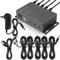 Aode Infrared Repeater System IR Repeater Hidden IR System Infrared Remote Control Extender Kit