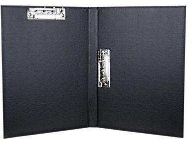 Porte-Bloc à Rabat Avec Pince A4 Papiers en PU Cuir Portfolio Porte-Documents Chemise de Dossiers Conférencier Pour Directeur Rangement Robuste Fourniture Bureau