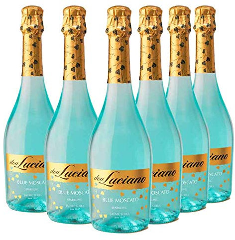 Don Luciano Blue Moscato - Charmat Moscato Azul - Caja de 6 Botellas x 750 ml
