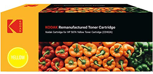 Kodak Supplies 185H140204 Toner 6000 Seiten gelb passend für Hewlett Packard LJ500 kompatibel zu CE402A/507A