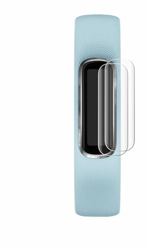 BROTECT Schutzfolie für Garmin Vivosmart 4 | 2 Stück Transparenter Displayschutz Made in Germany Klare Full-Screen Folie Full-Cover 3D Curved Montage Kit