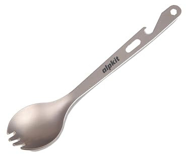 Alpkit Tifoon Titanium Spork, Camp Cutlery
