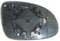 Cristal placa retrovisor Golf V Plus 2005-2009 derecho térmico