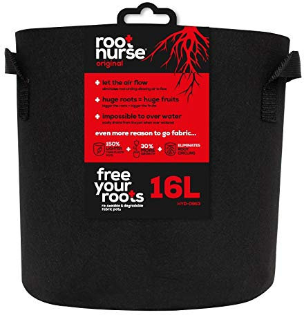 Root Nurse Black Pot (16L)