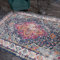 AREA RUGS LIVING ROOM BEDROOM LARGE SMALL VINTAGE SOFT SHORT PILE BORDERED CLASSIC ORIENTAL DESIGN TRADITIONAL PERSIAN MOROCCAN BOHO CARPET - MEDIUM 120X170 CM, MULTICOLOURED TRADITIONAL DESIGN