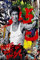 Abstrakte Bruce Lee Nunchaku Graffiti Street Art Poster und Drucke Kung Fu Superstar Leinwand Wandmalerei Bild Für Wohnzimmer Ungerahmt-30x40cm