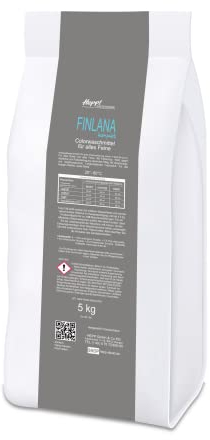 Colorwaschmittel Finlana KOMPAKT extrem sparsam, Ohne Füllstoffe (5 kg Parfümfrei)