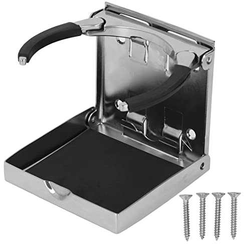 Portabicchieri Pieghevole Portabicchieri per Acqua Portabicchieri in Acciaio Inossidabile per Auto Barca