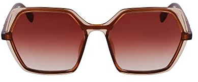 KARL LAGERFELD Damen KL6083S Sonnenbrille, Braun/Hellbraun, Einheitsgröße