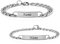 Mc.Candle Partnerarmbänder mit Gravur – Premium Edelstahl | Personalisierbar mit Namen & Datum | Armband für Paare – Liebe für die Ewigkeit | Geschenk für Sie & Ihn – Pärchenarmband handmade in DE