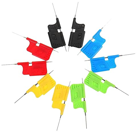 Peukerty 10 Stück SDK08 Clip SMD IC Clips für elektrische Tests, ultrakleiner Clip-Chip