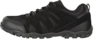 Mountain Warehouse Chaussures de Marche pour Femme - Maille Respirante - Semelle supérieure en Caoutchouc - Semelle en Mousse EVA - Idéales pour la randonnée Noir 40