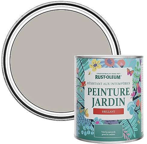 Rust-Oleum Brown Mould-Resistant Garden Paint In Gloss Finish - Gorthleck 750ml