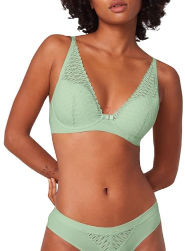 Triumph Women's Aura Spotlight T Wp Bra, Silky Green, 36F