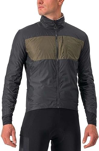 CASTELLI 4521507-010 UNLIMITED PUFFY JKT Jacket Herren BLACK/TARMAC Größe L
