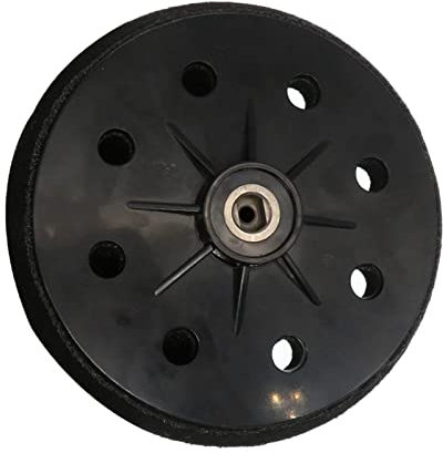 Patin de ponceuse avec crochet 180 mm, plaque de support de 17,8 cm et boucle pour surface laquée pierre